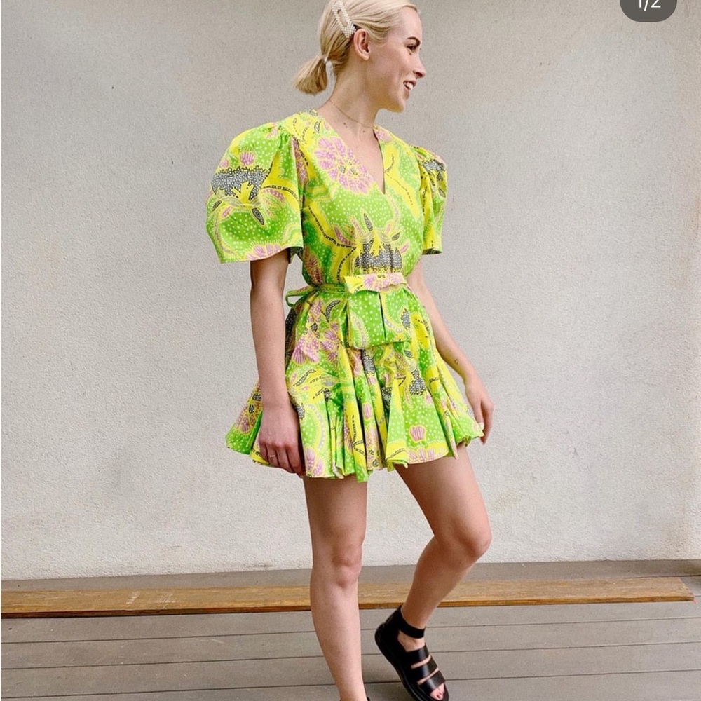 Rhode Resort Vivienne dress with belt bag